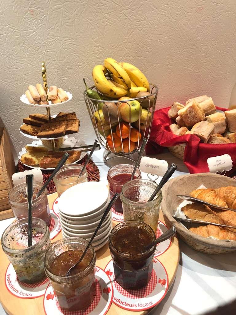 Brit Hotel Aux Sacres Reims, Centre Historique ร้านอาหาร รูปภาพ